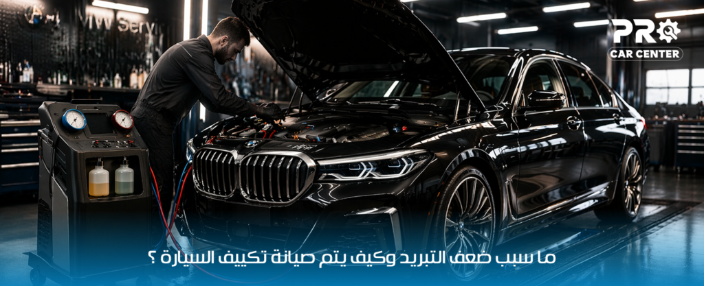 صيانة تكييف السيارة