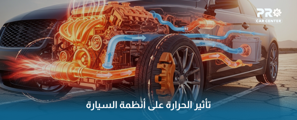 تأثير الحرارة على أنظمة السيارة