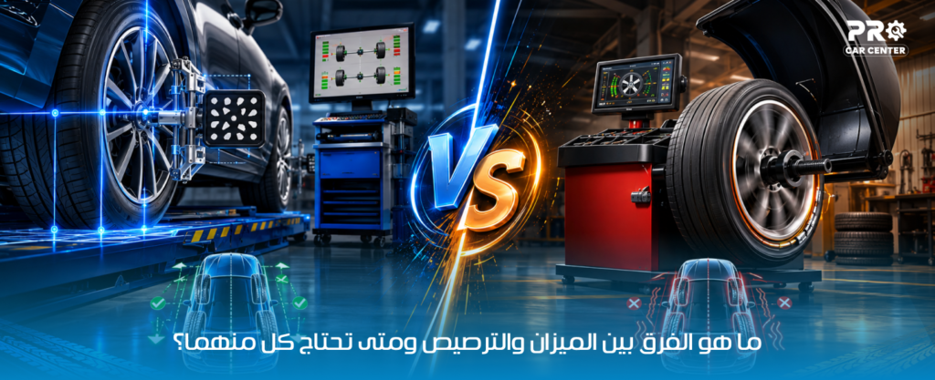 الفرق بين الميزان والترصيص