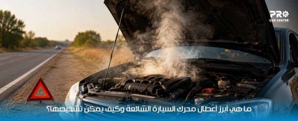 أعطال محرك السيارة
